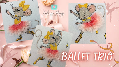 5 x 7 Ballet Trio