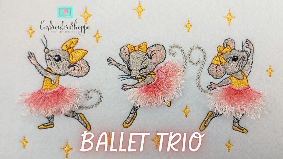 5 x 7 Ballet Trio