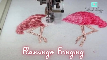 6 x 10 Flamingo Dance