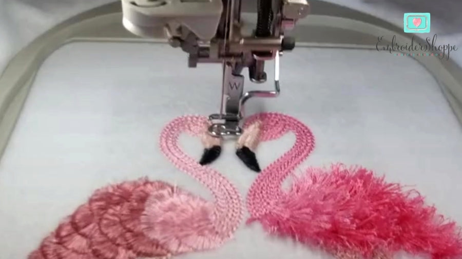 6 x 10 Flamingo Dance