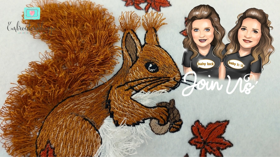 6 x 10 Cyril Squirrel