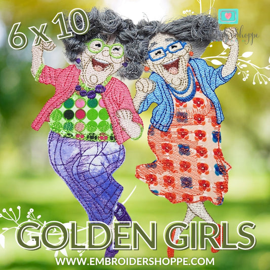 6x10 Happy Golden Girls