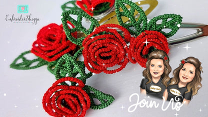 Tatting Roses