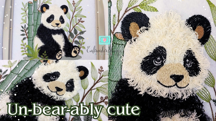 5 x 7 Panda McFluff