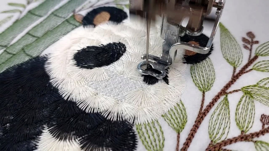 5 x 7 Panda McFluff