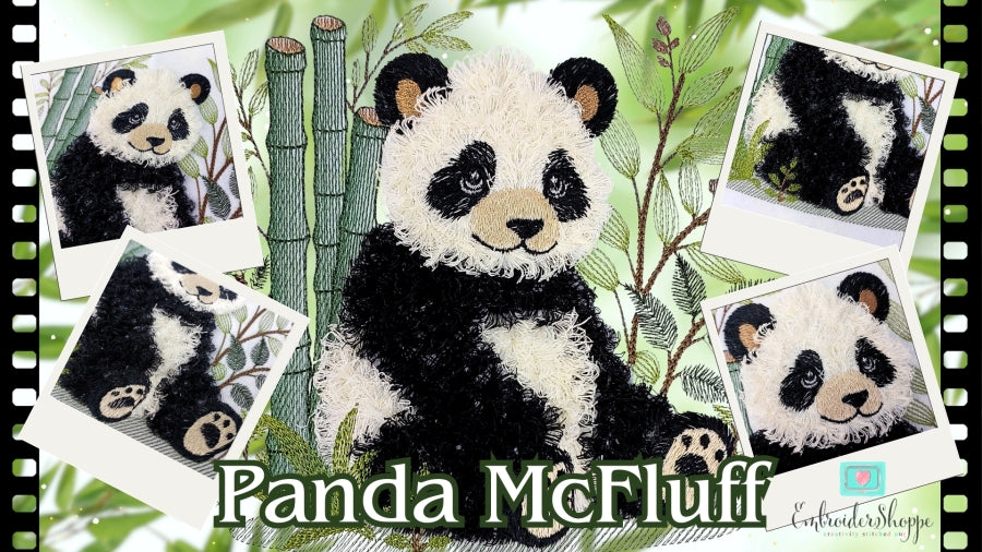 5 x 7 Panda McFluff