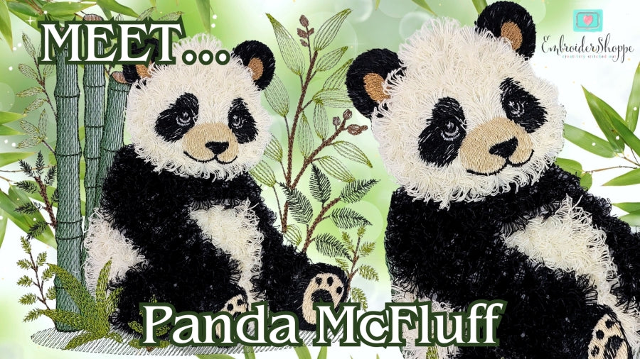 4 x 6 Panda McFluff