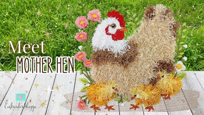 9 x 14 Mother Hen
