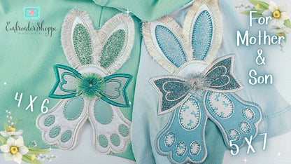 5 x 7 Side Seam Bunny