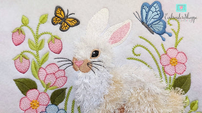 5 x 7 Vintage Bunny