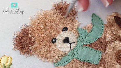 6 x 10 Scruffy Bear