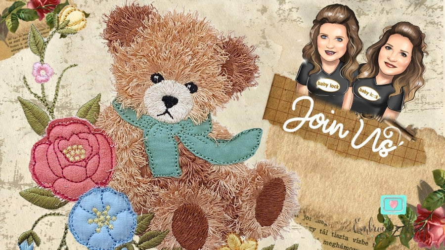 6 x 10 Scruffy Bear