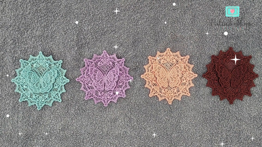 Butterfly Lace Doily