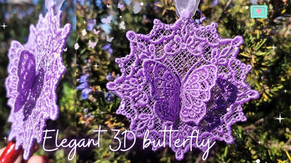 Butterfly Lace Doily