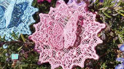 Butterfly Lace Doily