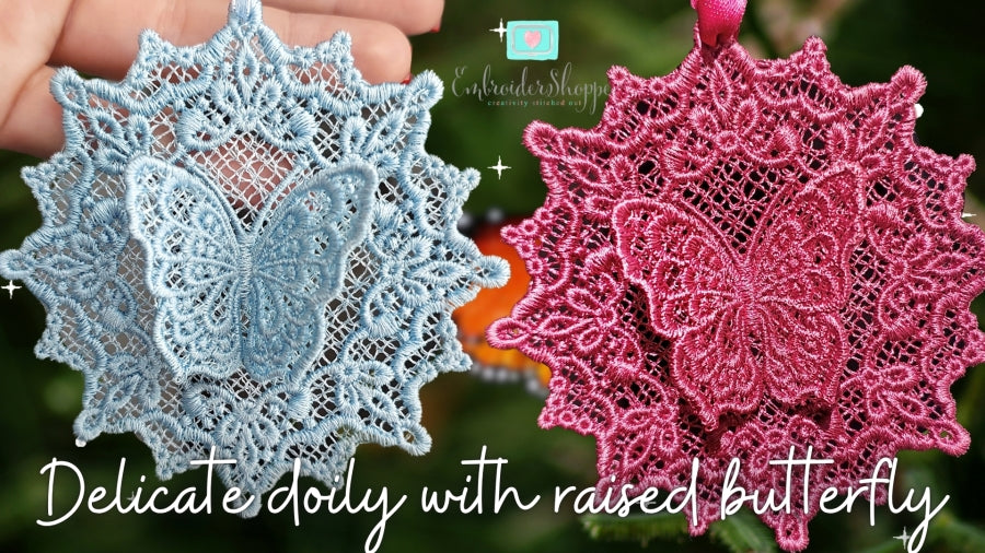 Butterfly Lace Doily