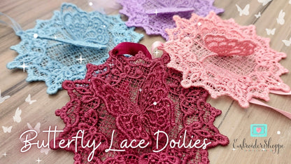 Butterfly Lace Doily
