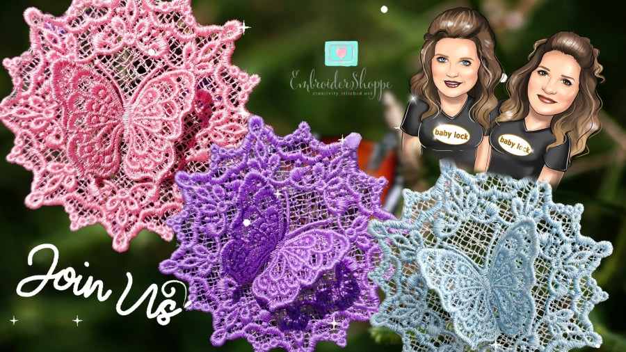 Butterfly Lace Doily