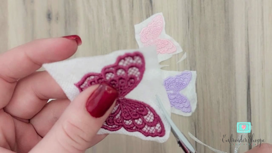 Butterfly Lace Doily