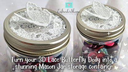 Butterfly Lace Doily