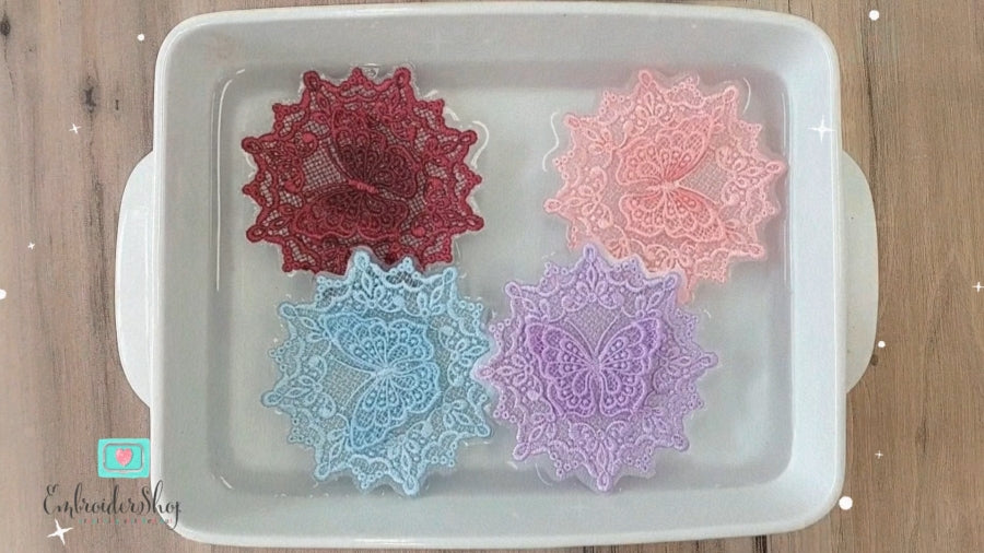 Butterfly Lace Doily