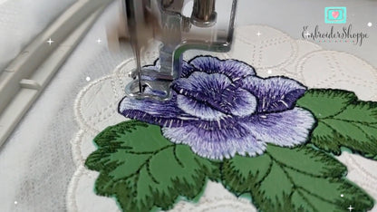 4 x 4 Rose Coaster Cutwork