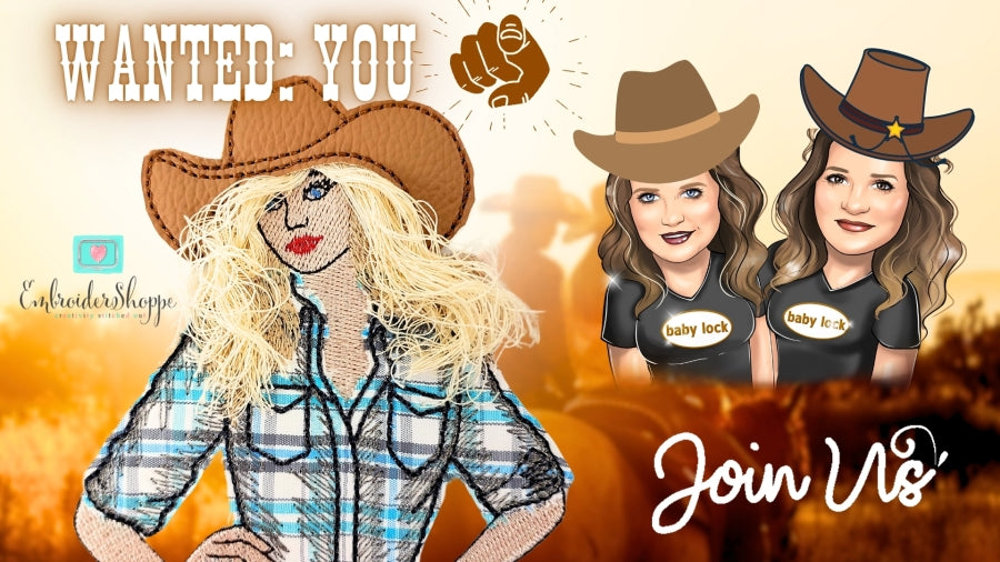 4 x 6 Cowgirl Millie