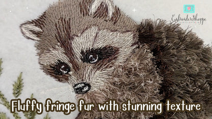 6 x 10 Walter Raccoon