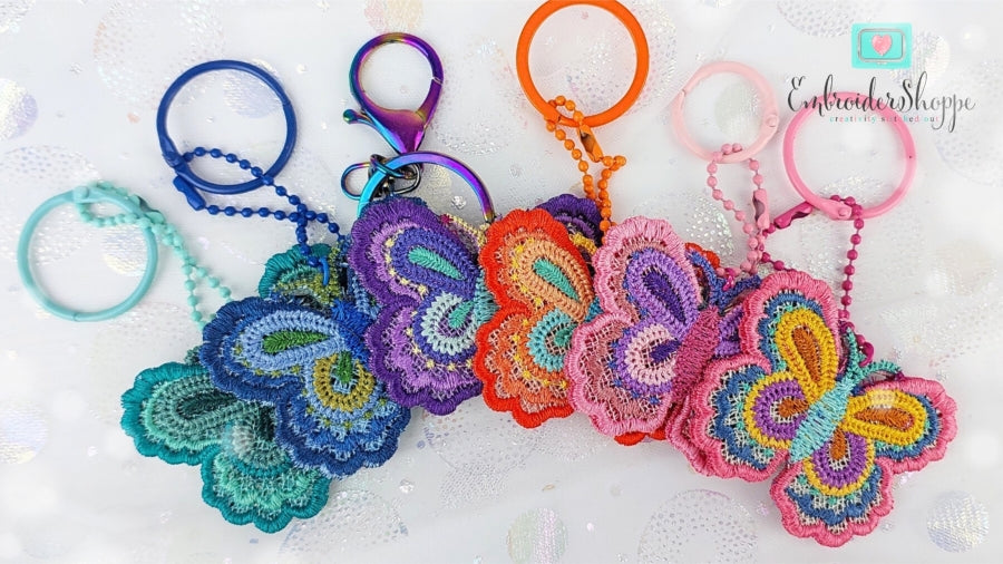 Butterfly Keychain