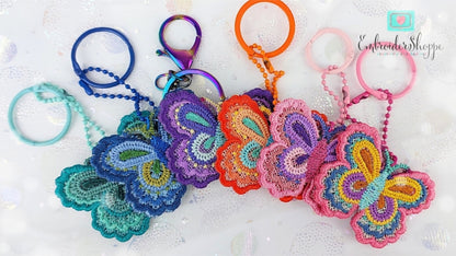 Butterfly Keychain