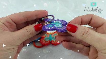 Butterfly Keychain