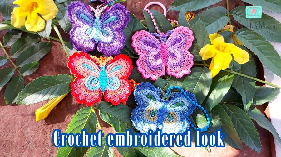 Butterfly Keychain