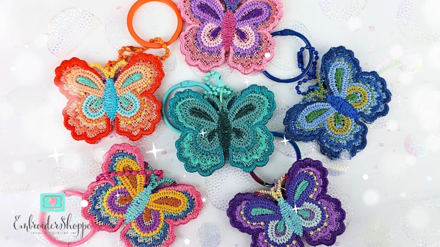Butterfly Keychain