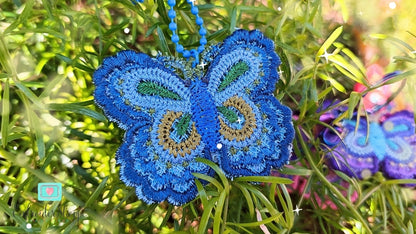 Butterfly Keychain