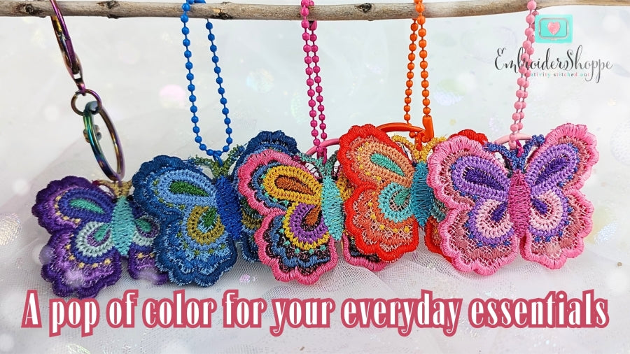 Butterfly Keychain