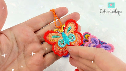 Butterfly Keychain