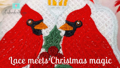 5 x 7 Cardinal Ornament