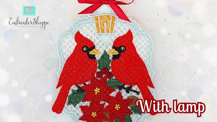 4 x 6 Cardinal Ornament