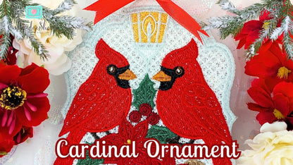 4 x 6 Cardinal Ornament