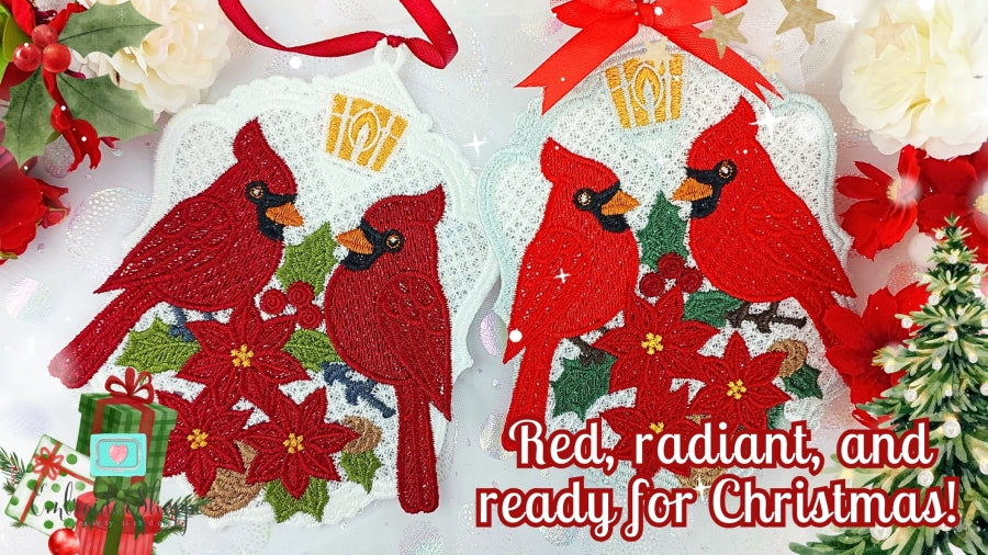 4 x 6 Cardinal Ornament