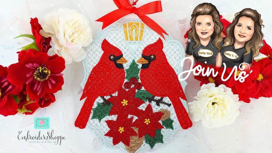 4 x 6 Cardinal Ornament