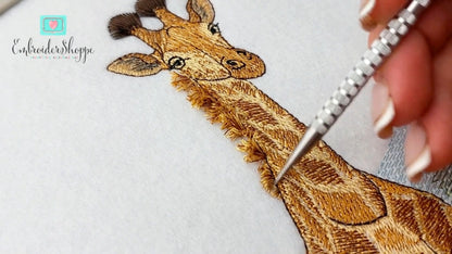 5 x 7 Stretch The Giraffe