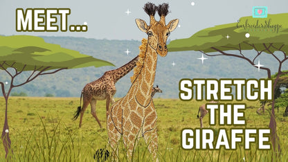 5 x 7 Stretch The Giraffe