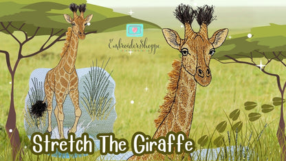 5 x 7 Stretch The Giraffe