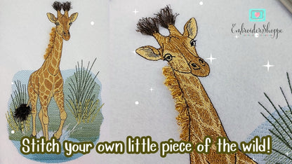 5 x 7 Stretch The Giraffe