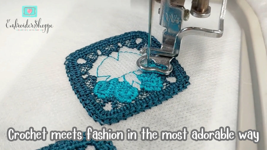 Granny Square Earrings