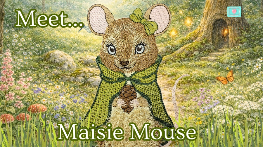 6 x 10 Maisie Mouse