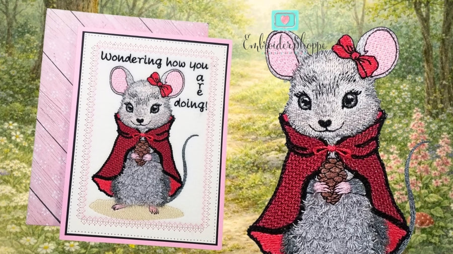 4 x 6 Maisie Mouse