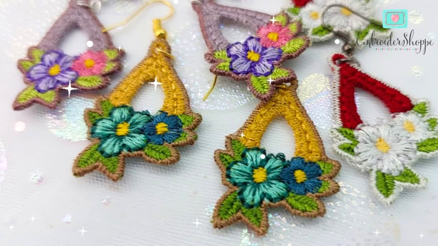 Floral Earrings