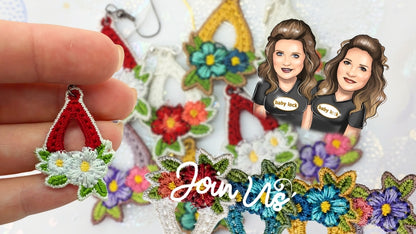 Floral Earrings